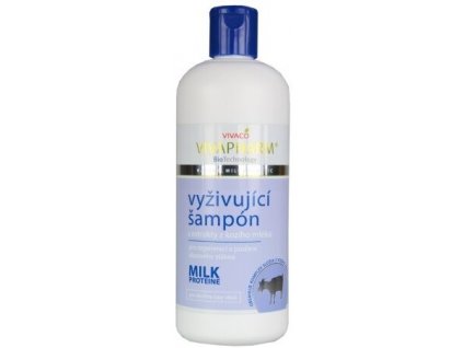 Vyživující šampon s extrakty z kozího mléka 400 ml VIVAPHARM