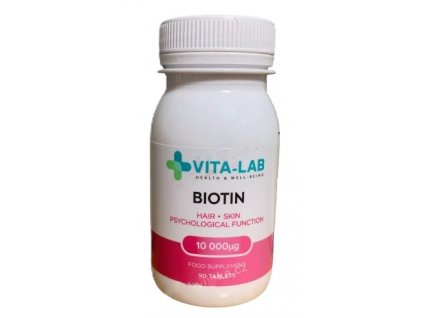 22997 1 vita lab biotin 10 000 g 90tbl
