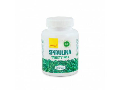 spirulina bio 200 tablet wolfberry doplnek stravy