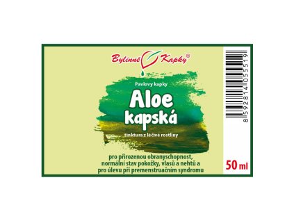 aloe kapska pavlovy bylinne kapky tinktura 50 ml