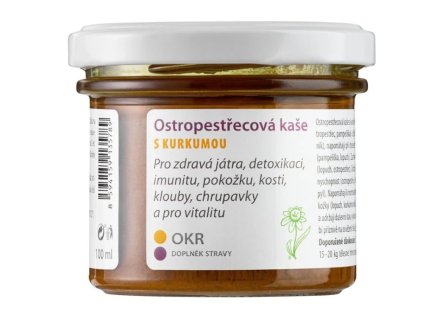 OSTROPESTŘECOVÁ KAŠE S KURKUMOU OKR DĚDEK KOŘENÁŘ - NOVY s.r.o.