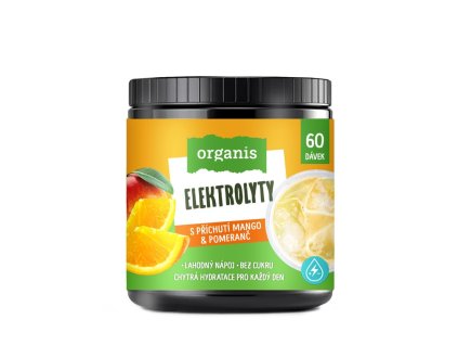 organis elektrolyty mango pomeranc 60 davek