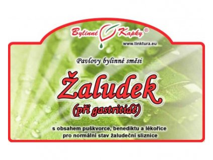 zaludek kapky tinktura 50 ml