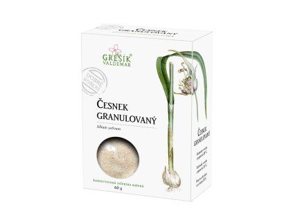 ČESNEK GRANULOVANÝ - koření 60g GŘEŠÍK