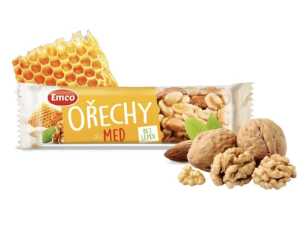 orechy a med