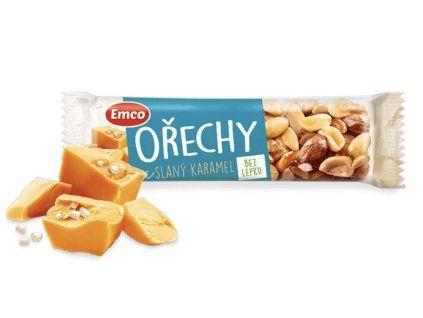 orechy a slany karamel