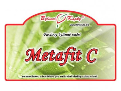 metafit c cukrovka kapky tinktura 50 ml