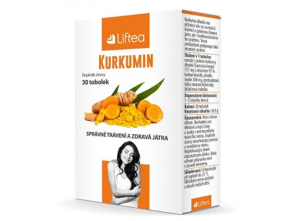LIFTEA KURKUMIN 30 tobolek