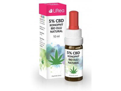 LIFTEA 5% CBD KONOPNÝ OLEJ 10 ml