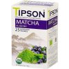 MATCHA BLUEBERRY BIO - MATCHA - BORŮVKA zelený čaj ochucený 25 x 1,5 g TIPSON