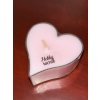 ČAJOVÁ SVÍČKA ve tvaru srdce - hebký ručník JCANDLES - PALLE