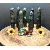 Labradoritový obelisk 10 cm G047