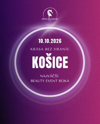 Kongres Krása bez hraníc prichádza do Košíc Už 10.10. sa stretneme na 3. ročníku obľúbeného kongresu a kozmetickej...
