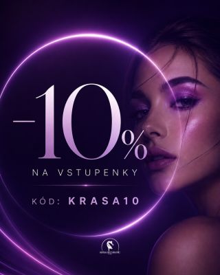 Využi jedinečnú príležitosť a buď súčasťou podujatia Krása bez hraníc. S kódom KRASA10 získaš -10 % na vstupenky – platí...