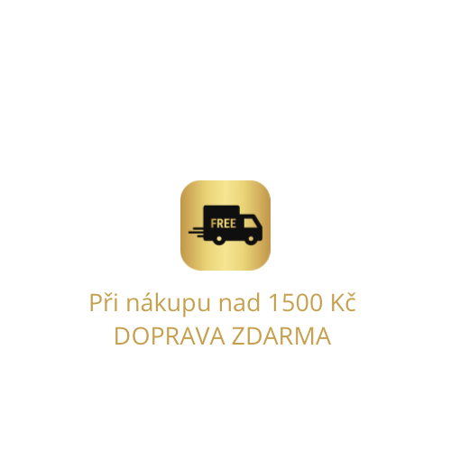 Při nákupu nad 1500 Kč doprava zdarma