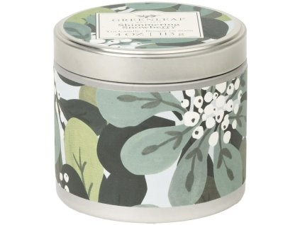 GREENLEAF vonná svíčka v plechové dóze SHIMMERING SNOWBERRY 113g