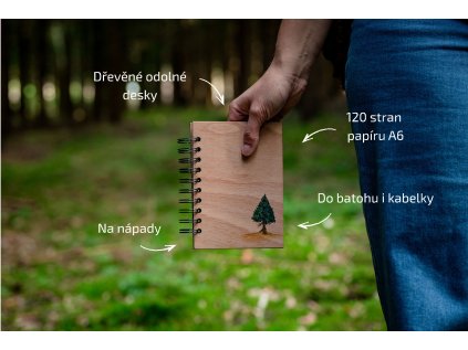 Kroužkový bloček Smrček A6