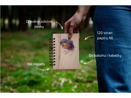 Kroužkový bloček Svítání A6