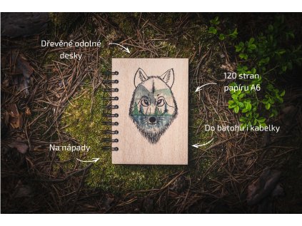 Kroužkový bloček Vlčí A6