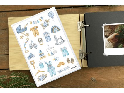 Samolepky "Mimi kluk"