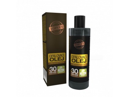 olej na opalovanie SPF30