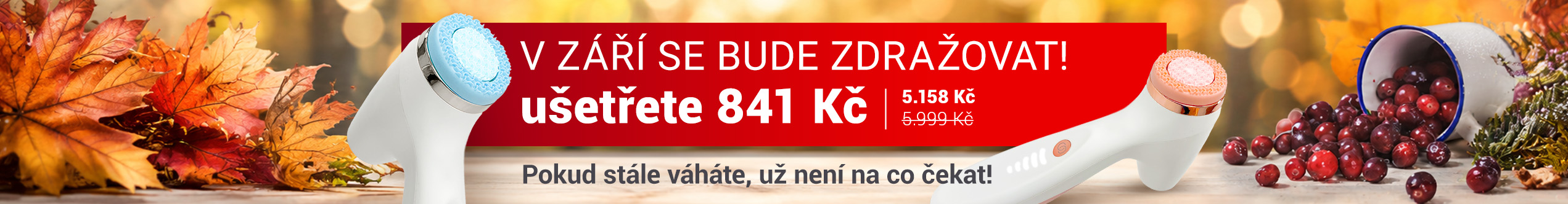 Plánované zdražení LumiSpa iO - desktop