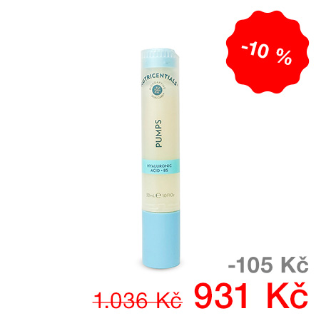 Sérum s kyselinou hyaluronovou a panthenolem – Pumps Hyaluronic Acid + B5