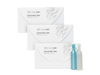 Čisticí a ošetřující gely ageLOC Galvanic Spa Facial Gels