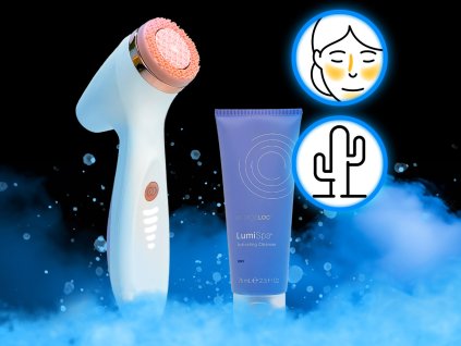 Black Friday Nu Skin LumiSpa iO Rose Gold Cleansing Kit suchá pleť