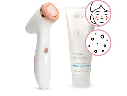Nu Skin LumiSpa iO Rose Gold Cleansing Kit problematická pleť