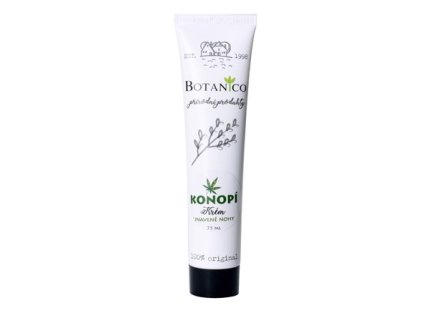 Botanico Konopný krém na unavené nohy s extraktom konope 100ml