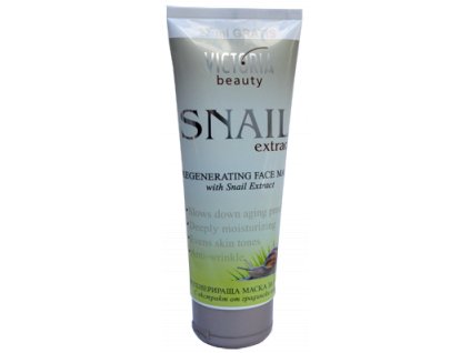 Victoria Beauty Snail Extract regeneračná pleťová maska s extraktom zo slimáka, 177ml+27ml zadarmo