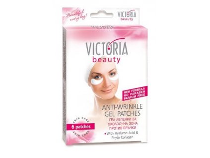 697(2) victoria beauty gelove naplasti na ocni okoli s kolagenem 6 ks ok