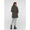 Parka pre tehotné a nosiace mamičky 3v1 - khaki