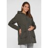 Parka pre tehotné a nosiace mamičky 3v1 - khaki