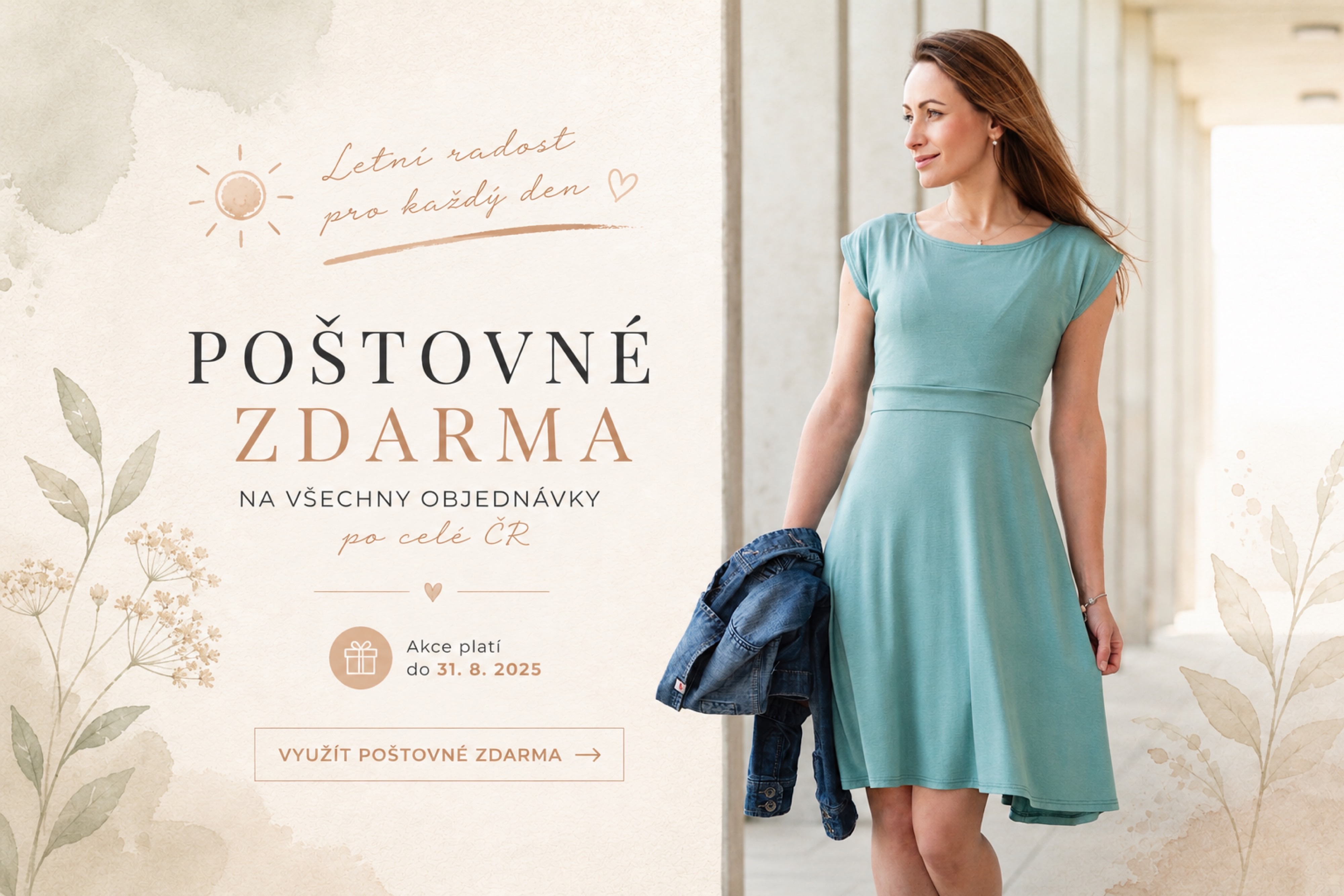 Poštovné zdarma prázdniny
