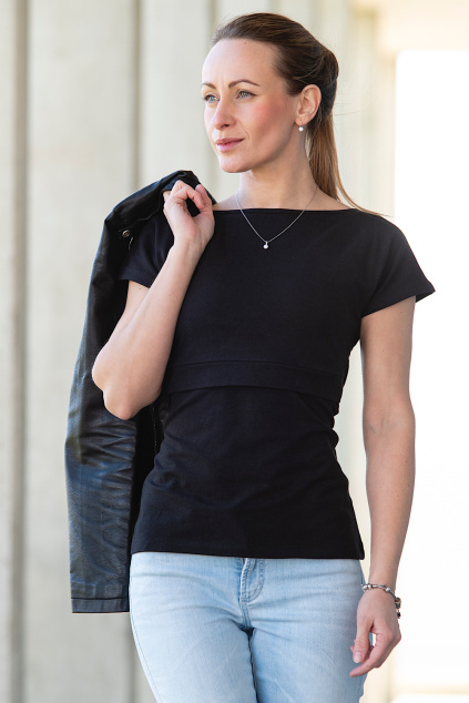 Adaptivní tričko Sofia black