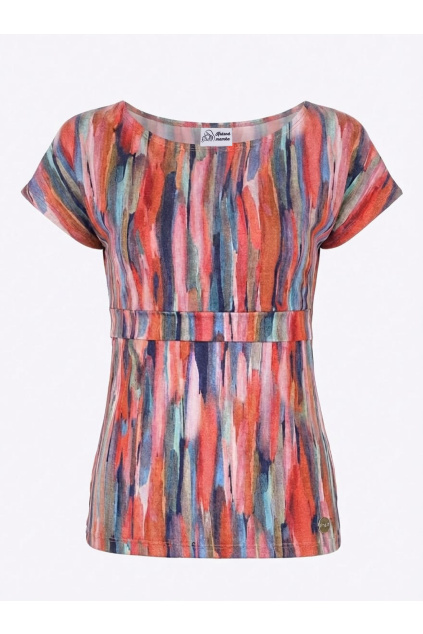 Kojicí tričko Sofia BAVLNA Pastel Flow