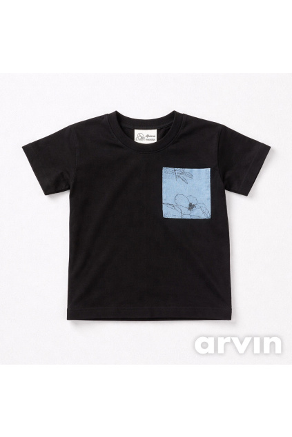 Chlapecké tričko s kapsičkou blue – Mini-Me Capsule