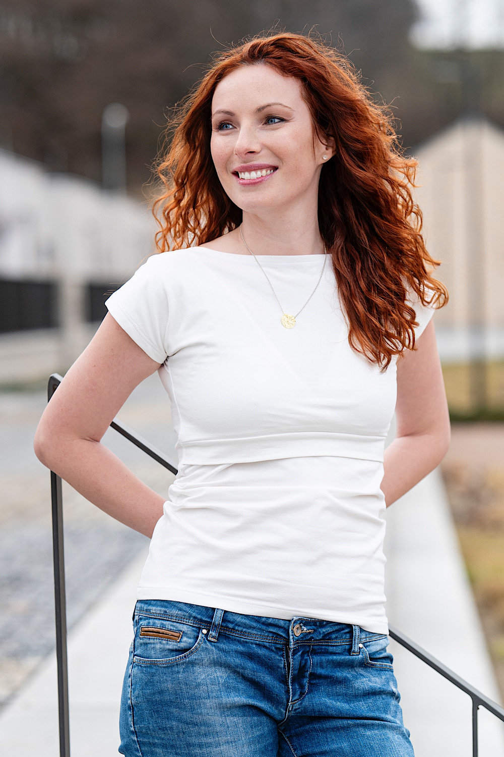 Krásná mamka Adaptivní tričko Sofia cloud dancer Velikost: S