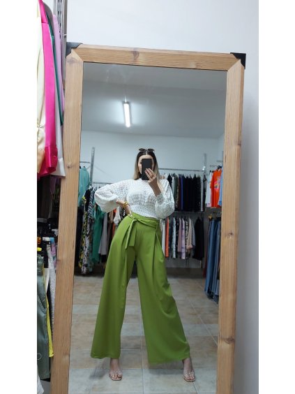 Zelené nohavice Viria, Zelená (Veľkosť UNI)