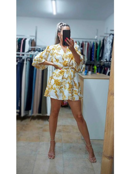 Krátky overal Artemis, Biela (Veľkosť UNI)