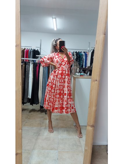 Letné zavinovacie šaty Arlena, Biela (Veľkosť UNI)