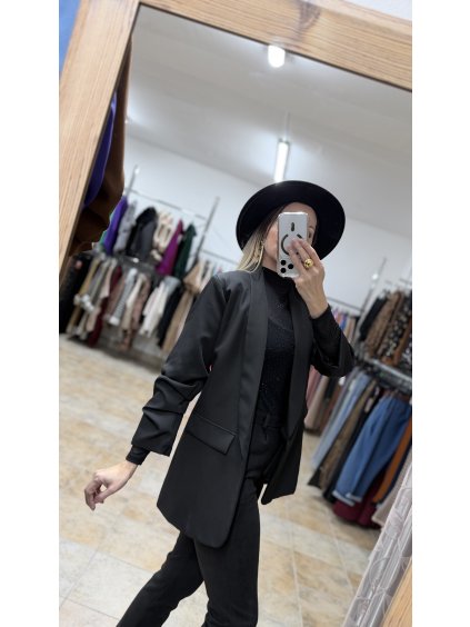 Dámske čierne sako Arlea, Čierna (Veľkosť UNI)