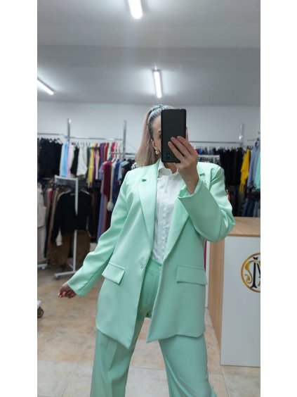 Mentolové sako, Mentolová (Veľkosť UNI)