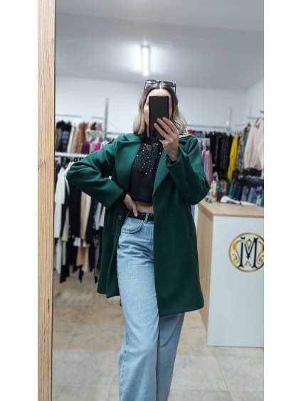 Zelený kabátik Solea, Zelená (Veľkosť UNI)