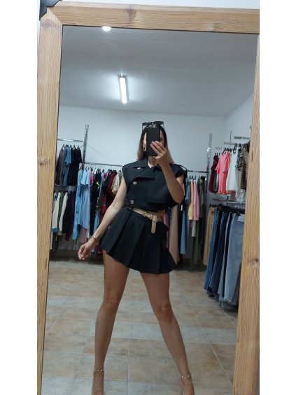 Kostým so sukňou Noemi, Čierna (Veľkosť UNI)