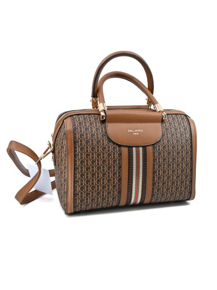 Hnedá kabelka do lietadla