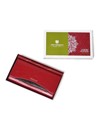 Dámska kožená peňaženka veľká Peterson