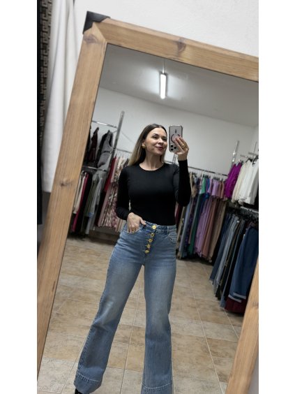 Dámske bootcut jeans Bony